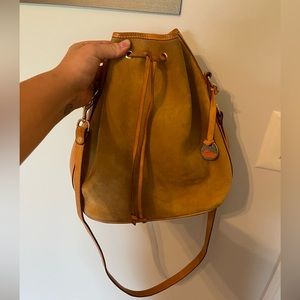 Dooney and Bourke Suede Shoulder Bag